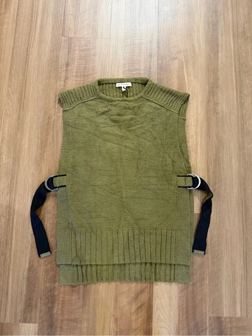 Banana Republic Men's Knit Vest Brand New Olive Size XS